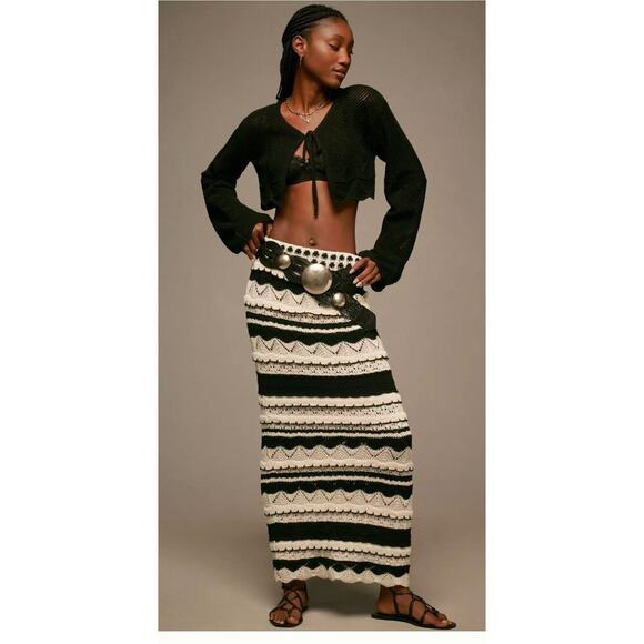 Anthropologie Dresses & Skirts - Anthropologie Textured Knit Sweater Skirt. Ret. $168